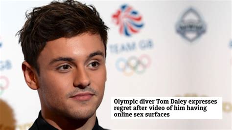 tom daley leaked video|Tom Daley admits to ‘online sex session with fan’